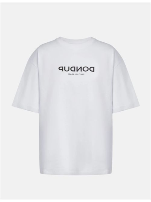 REGULAR T-SHIRT DONDUP | DS074.JF0271D.MD3000 BIANCO